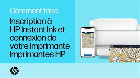 connecter imprimante hp instant ink.